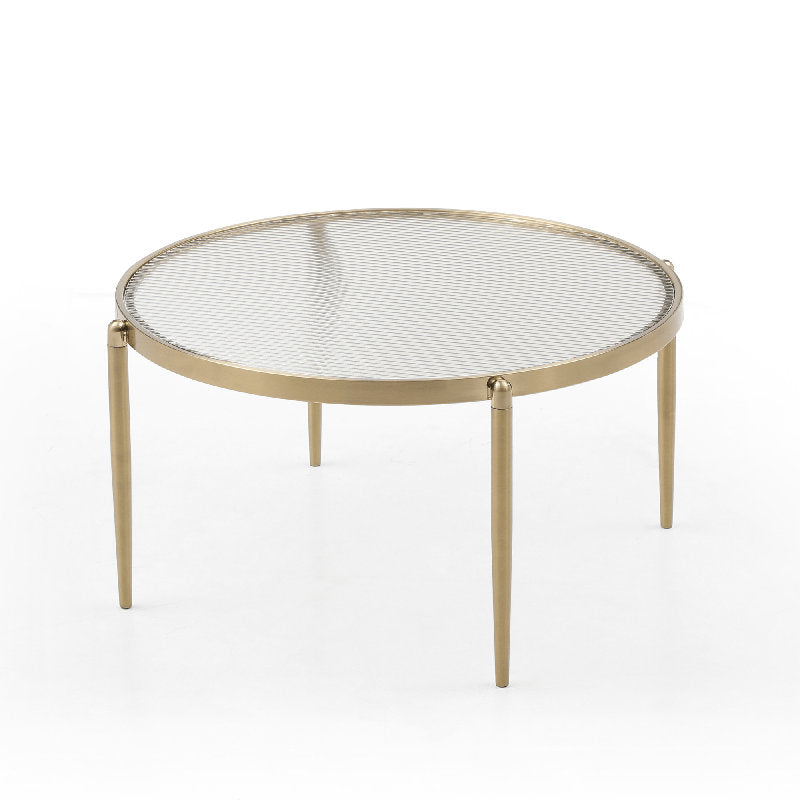 Zenith Stainless Steel Coffee Table For Living Room