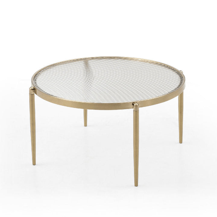 Zenith Stainless Steel Coffee Table For Living Room