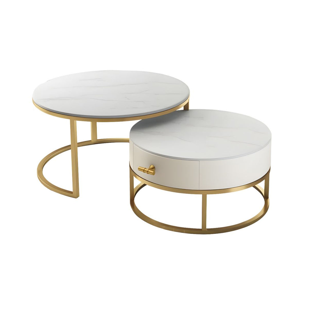 Minal Stainless Steel Coffee Table for Living Room