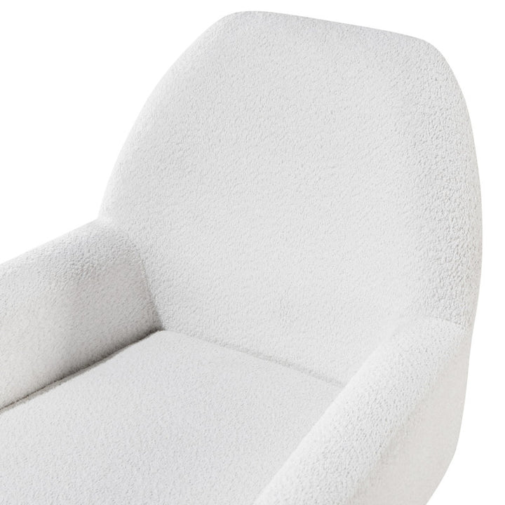 Ishita Solid Wood and Fabric Arm Chair | Living Room Chair | Lounge Chair