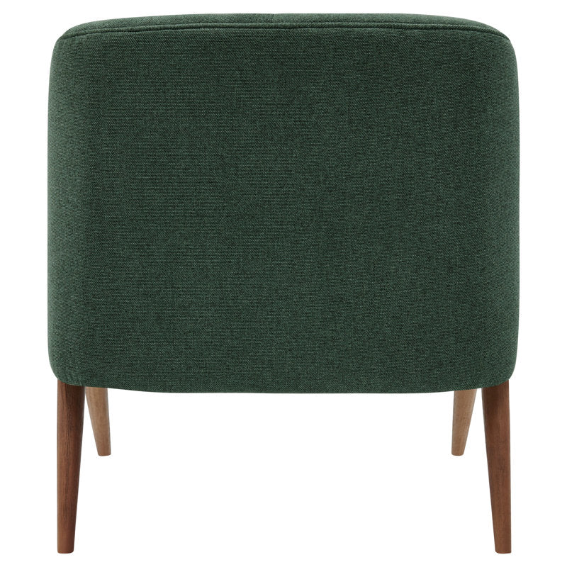 Bhavya Solid Wood and Fabric Arm Chair | Living Room Chair | Lounge Chair