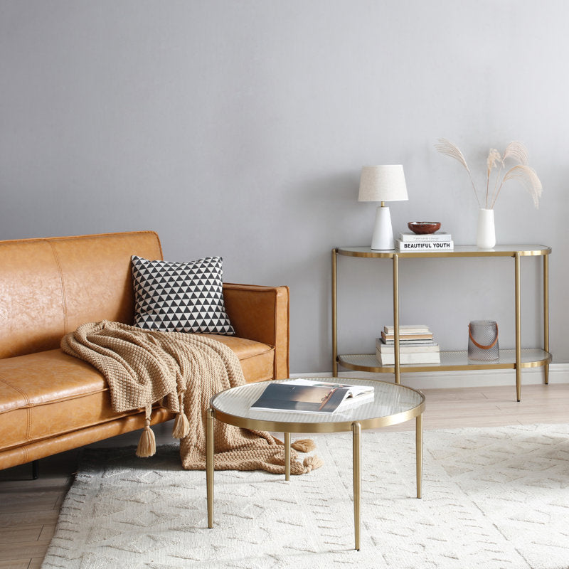 Zenith Stainless Steel Coffee Table For Living Room