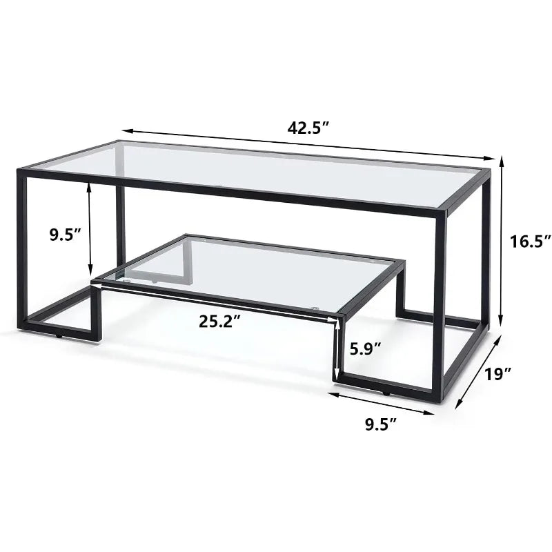 Ashwini Rectangle Coffee Table For Living Room
