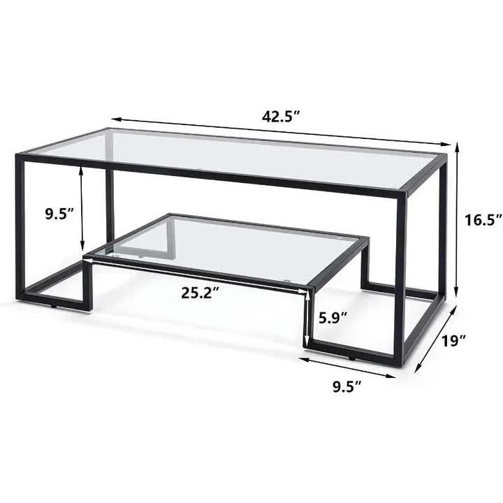 Ashwini Rectangle Coffee Table For Living Room