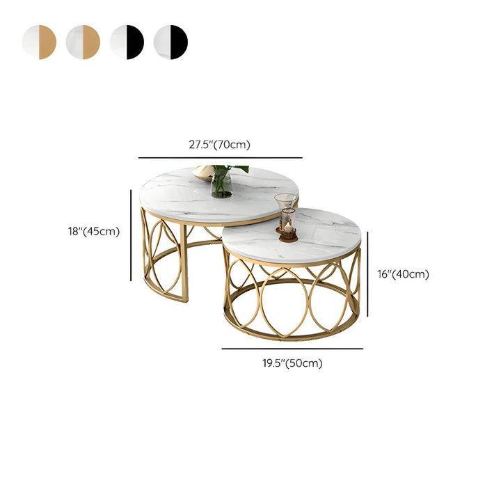 Ishaan Stainless Steel Coffee Table for Living Room