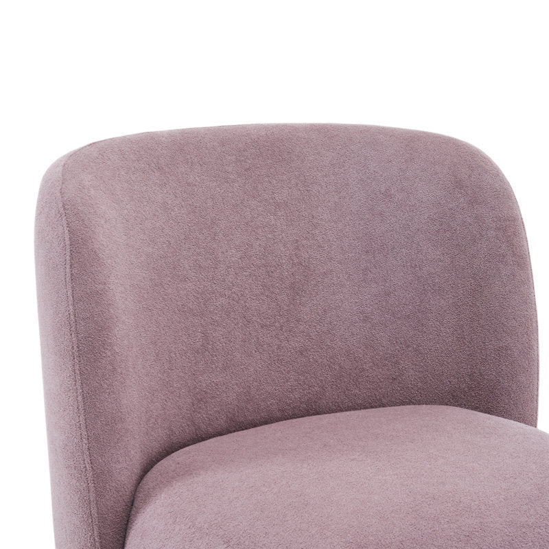 Mishka Solid Wood and Fabric Arm Chair | Living Room Chair | Lounge Chair