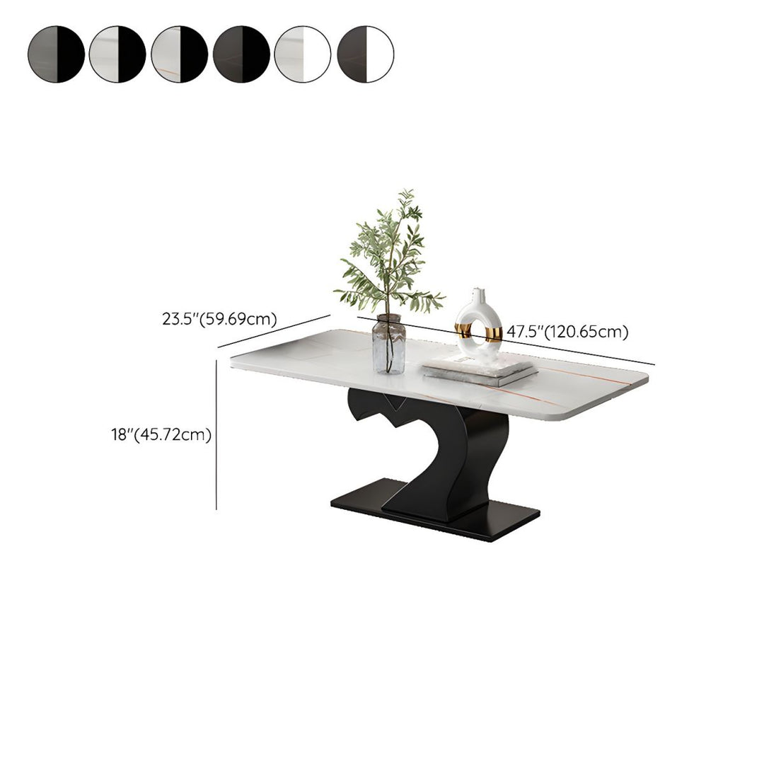 Kabir Stainless Steel Coffee Table Set | Heart Shape Coffee Table