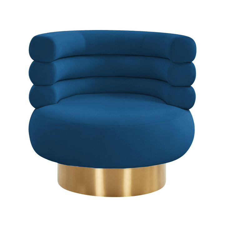 Kriva Metal and Fabric Arm Chair | Living Room Chair | Lounge Chair