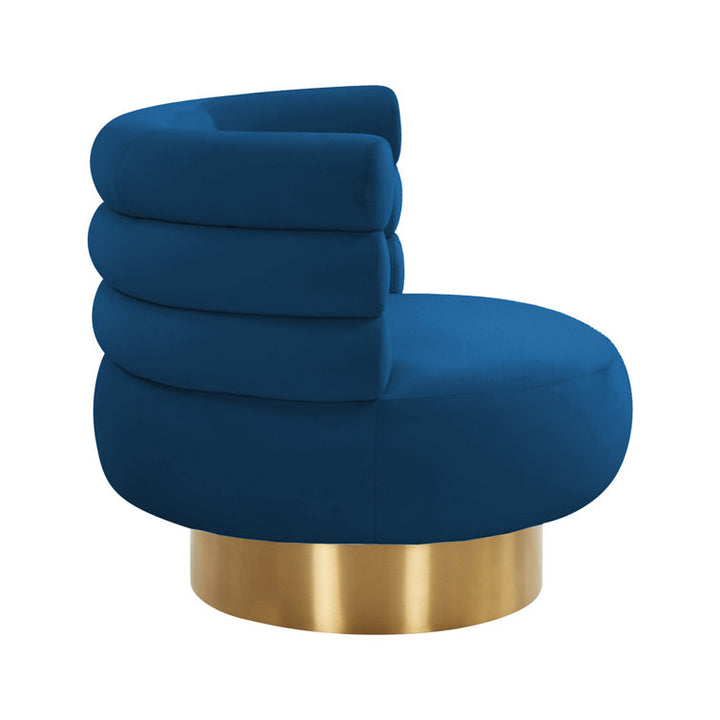 Kriva Metal and Fabric Arm Chair | Living Room Chair | Lounge Chair