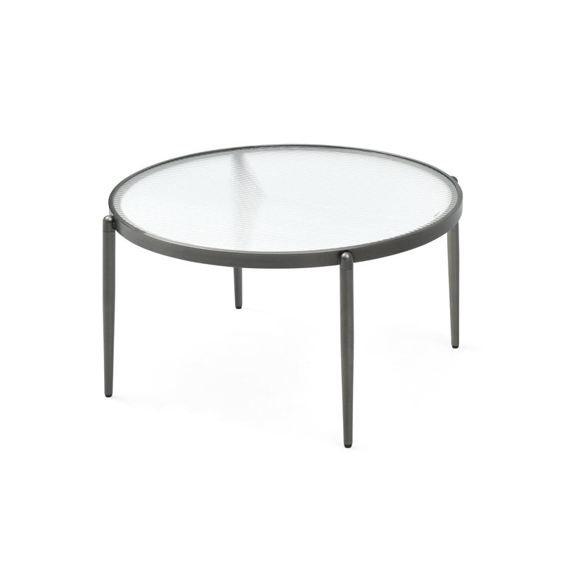 Ember Stainless Steel Coffee Table For Living Room