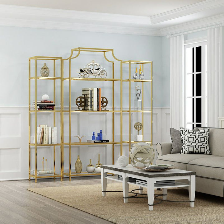 Ruslan Stainless Steel Bookshelves | Storage Shelves