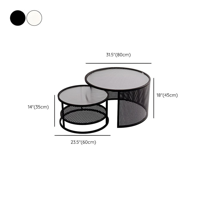 Mihir Stainless Steel Frame Coffee Table for Living Room | Fluted Glass Top