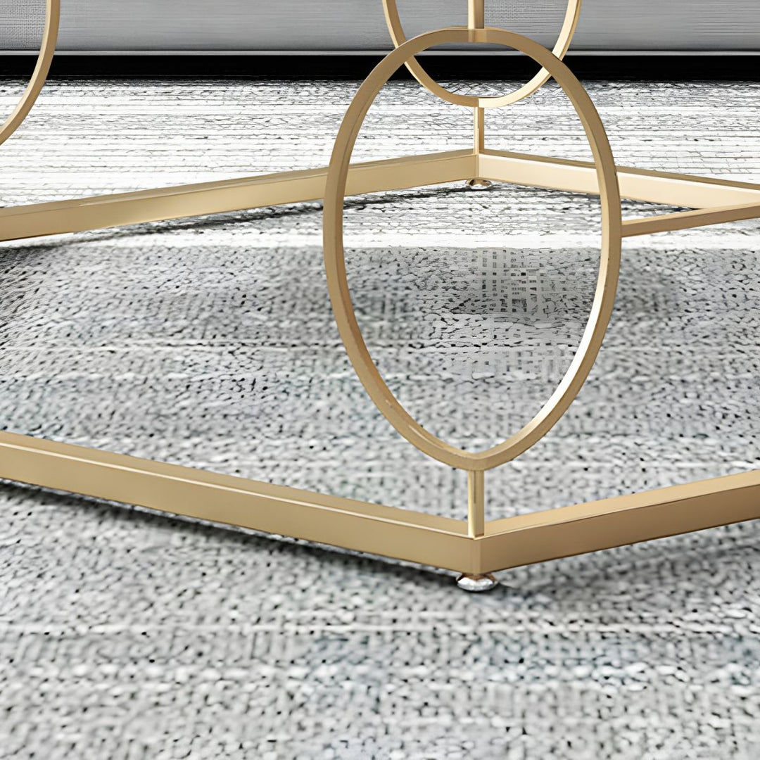 Neil Stainless Steel Frame Coffee Table for Living Room