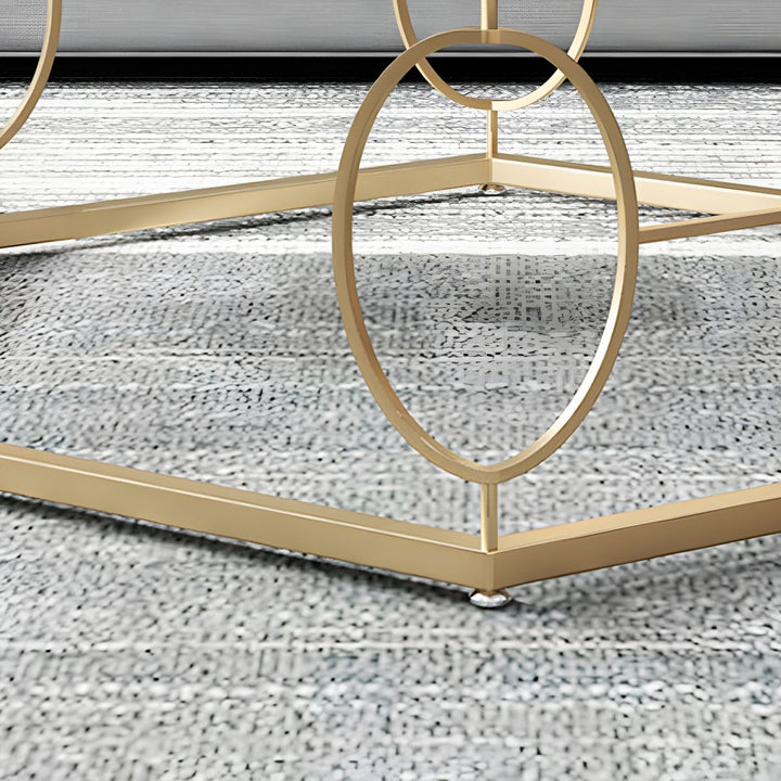Neil Stainless Steel Frame Coffee Table for Living Room