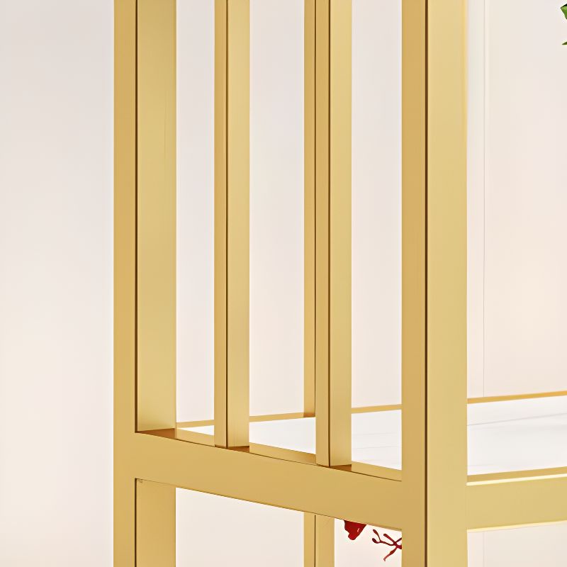 Zlata Stainless Steel Frame Storage Shelves | Bookshelves