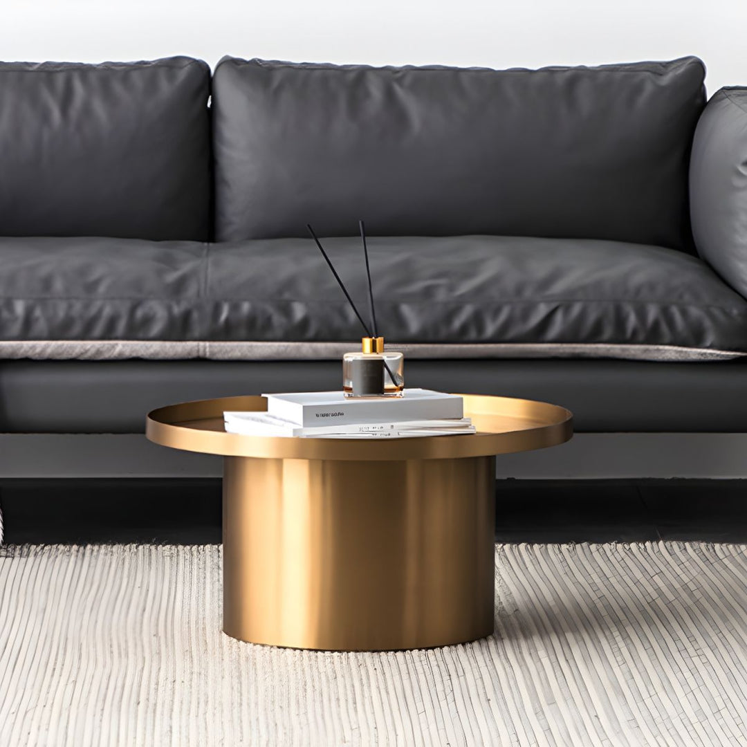 Pihu Stainless Steel Coffee Table for Living Room