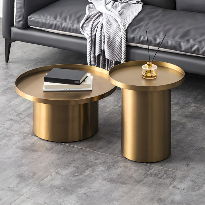 Pihu Stainless Steel Coffee Table for Living Room
