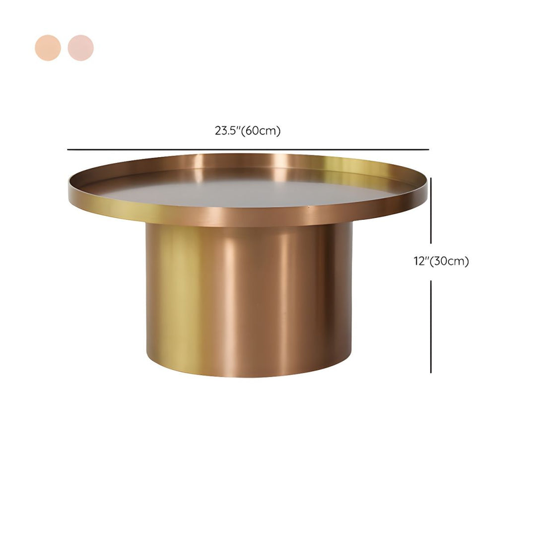 Reyansh Stainless Steel Frame Coffee Table for Living Room