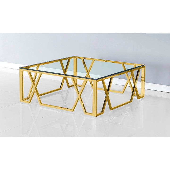 Chitra Metal Coffee Table For Living Room
