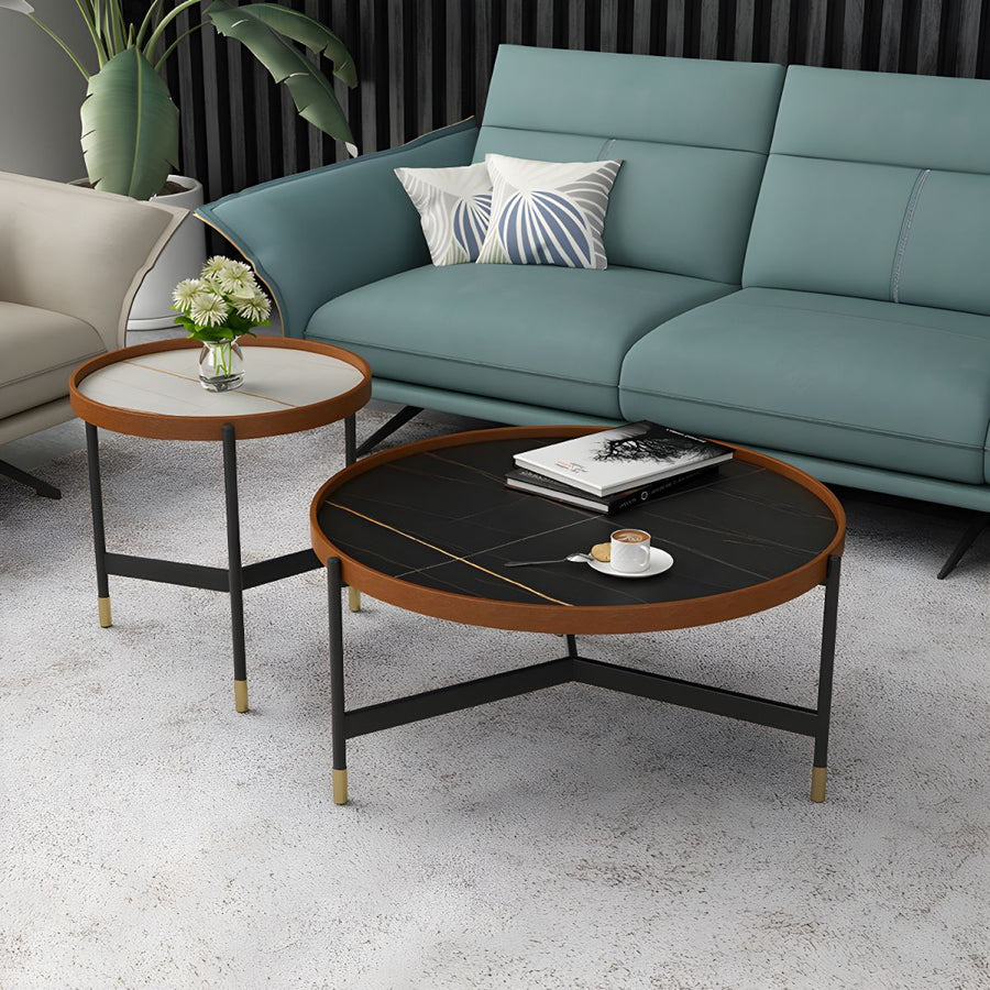 Nishka Stainless Steel Coffee Table for Living Room
