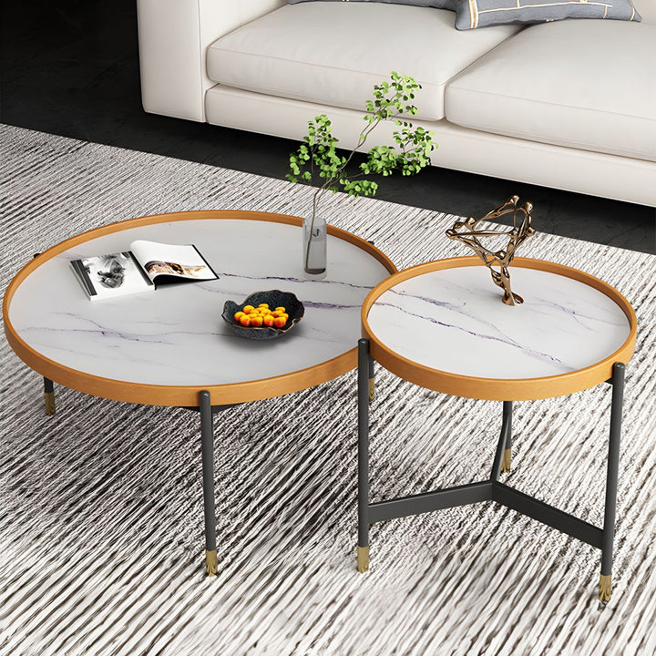 Nishka Stainless Steel Coffee Table for Living Room