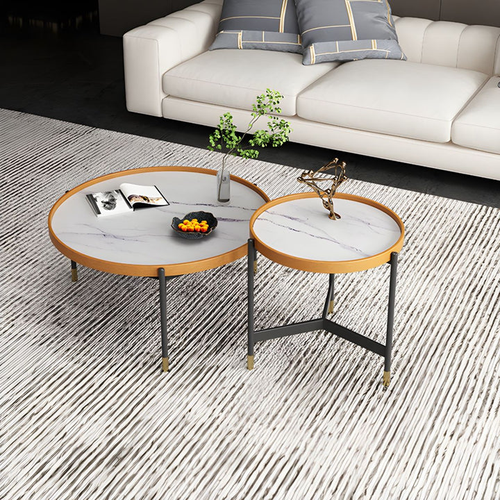 Nishka Stainless Steel Coffee Table for Living Room