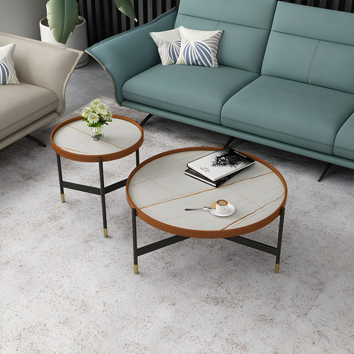 Nishka Stainless Steel Coffee Table for Living Room