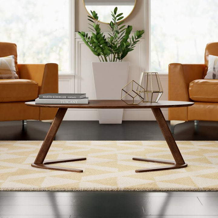 Aryan Solid Wood Coffee Table For Living Room