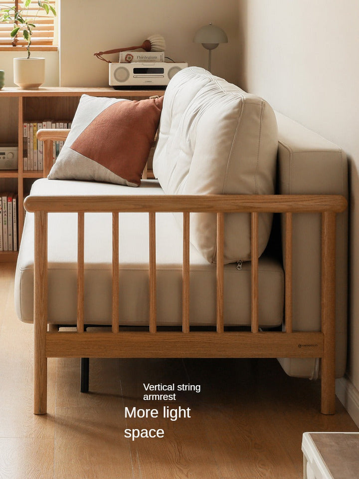 Krithya Solid Wood Sofa Come Bed | Easy Folding Sofa Come Bed