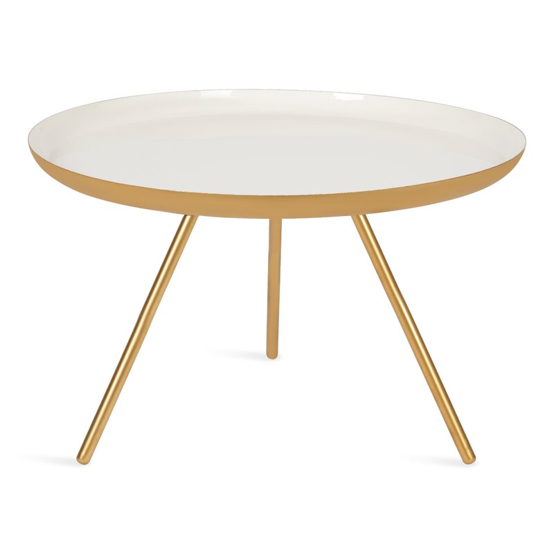 Ridge Metal Coffee Table For Living Room
