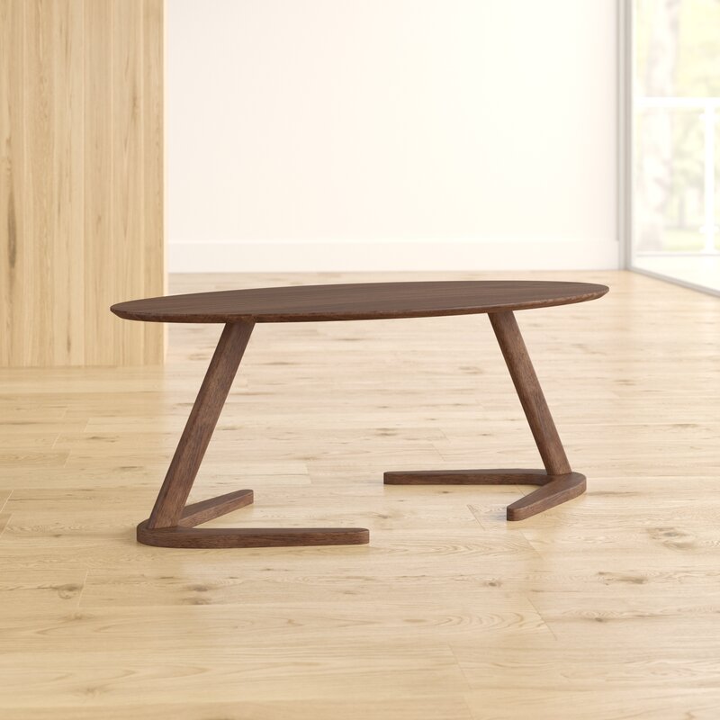 Aryan Solid Wood Coffee Table For Living Room