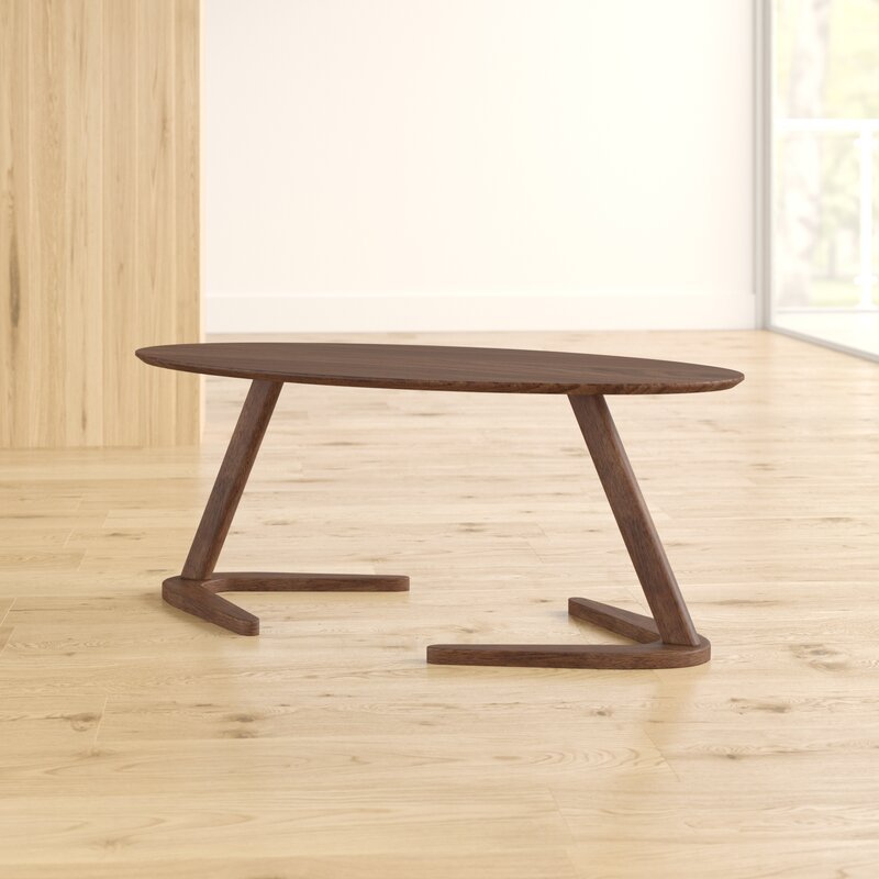 Aryan Solid Wood Coffee Table For Living Room