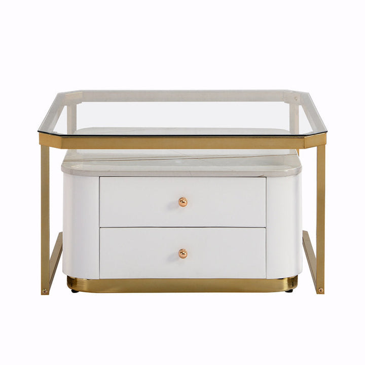 Darsh Metal Coffee Table For Living Room