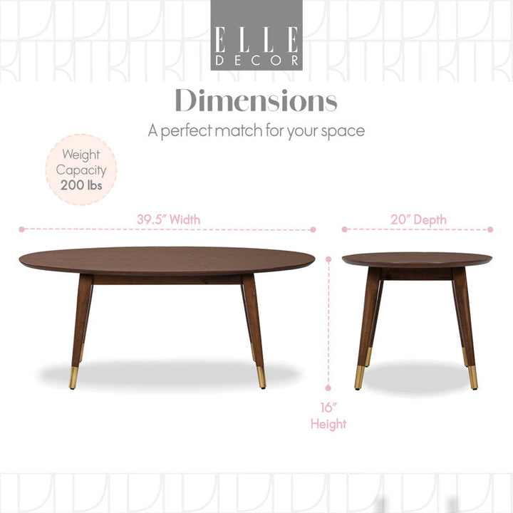 Ashwin Solid Wood Coffee Table For Living Room