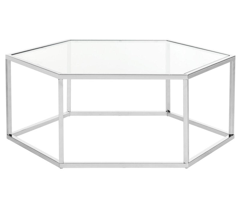 Bliss Stainless Steel Coffee Table For Living Room