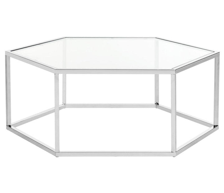 Bliss Stainless Steel Coffee Table For Living Room