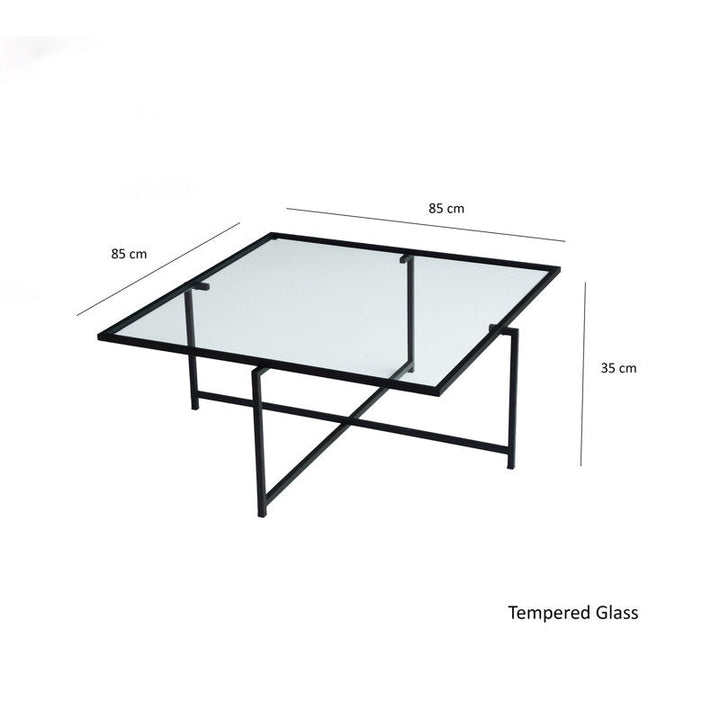 Hearth Metal Coffee Table For Living Room