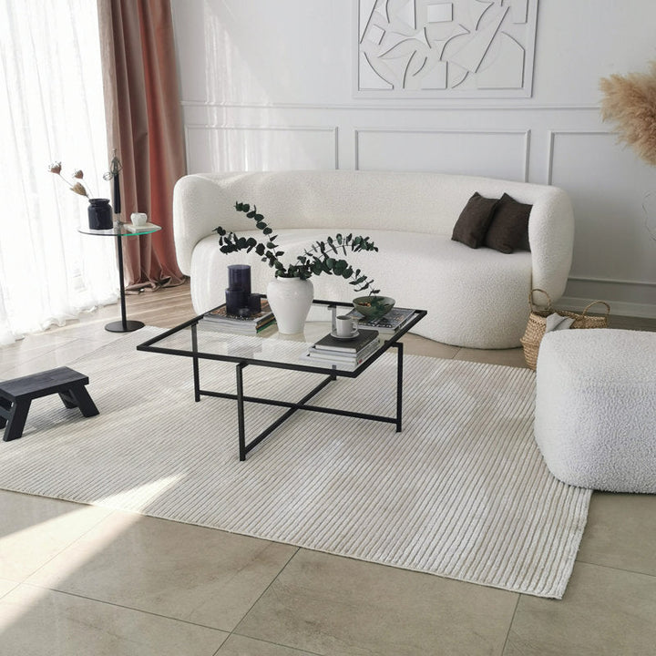 Hearth Metal Coffee Table For Living Room