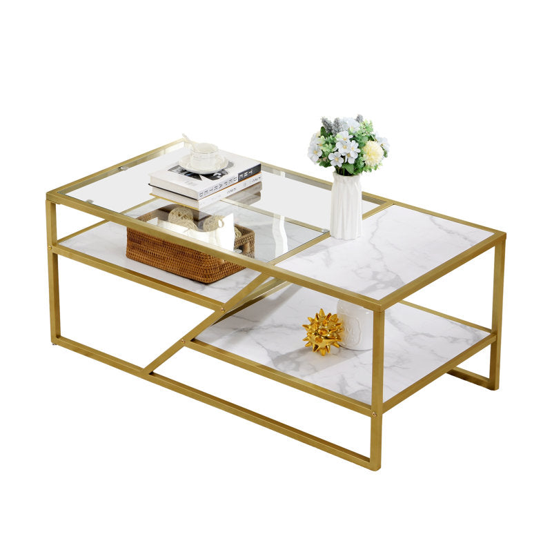 Rohan Metal Coffee Table For Living Room