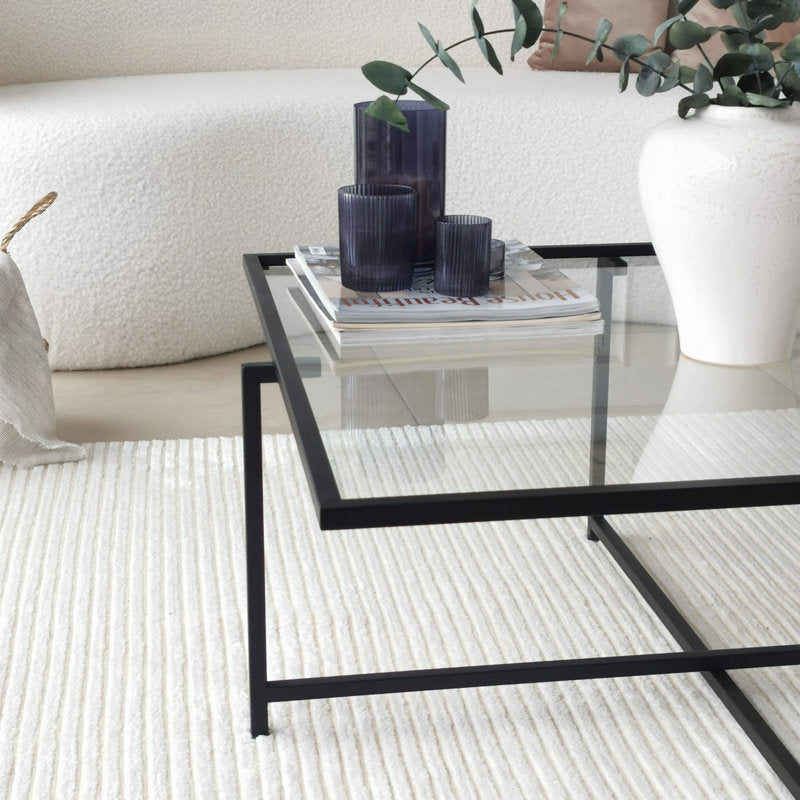 Hearth Metal Coffee Table For Living Room