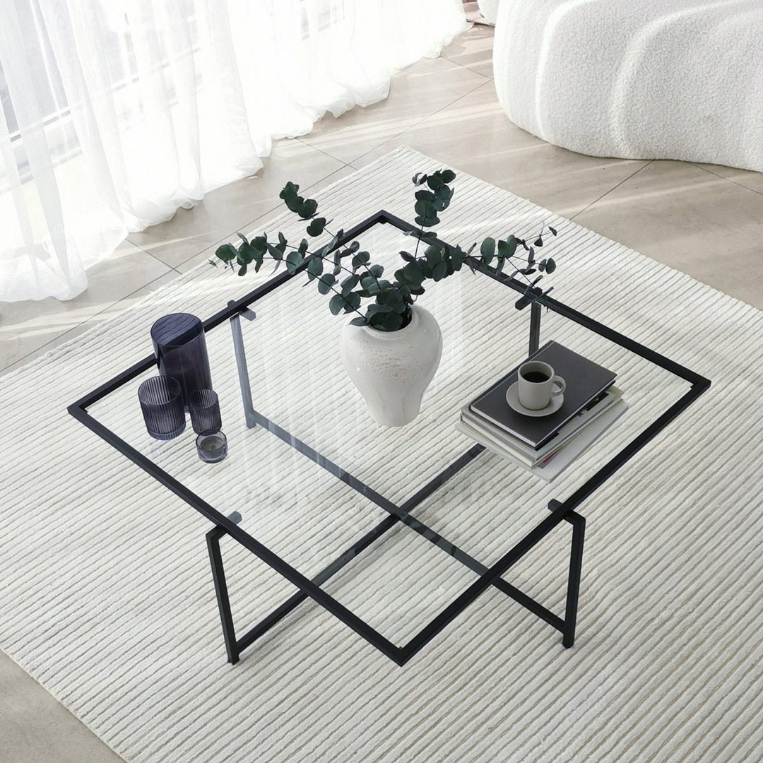 Hearth Metal Coffee Table For Living Room