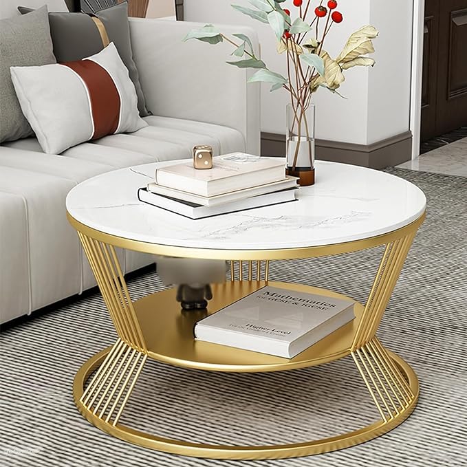 Radhika Round Coffee Table For Living Room