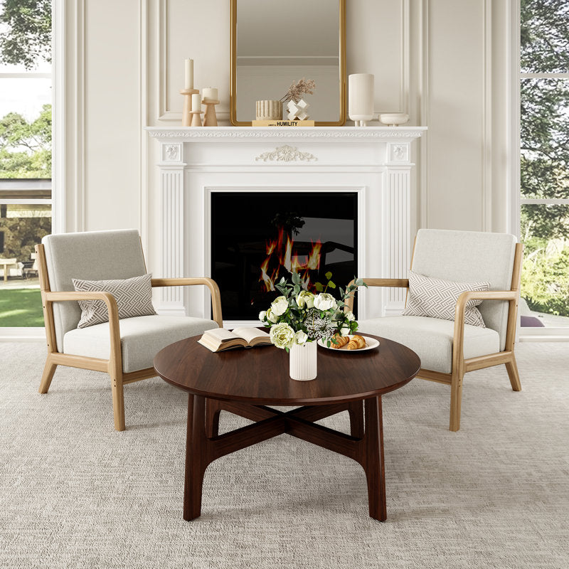 Balraj Solid Wood Coffee Table For Living Room
