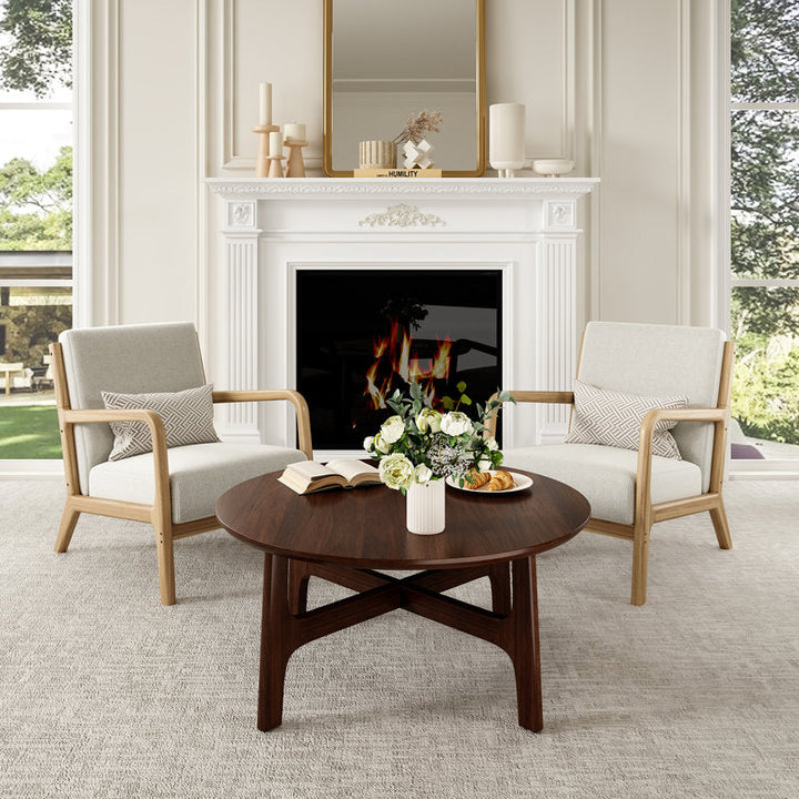 Balraj Solid Wood Coffee Table For Living Room
