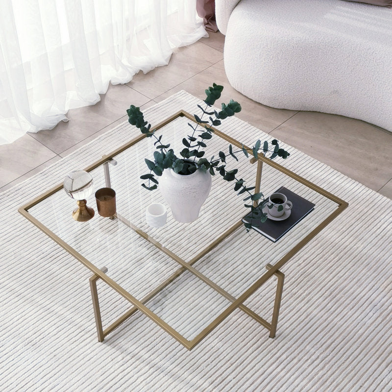 Monarch Metal Coffee Table for Living Room