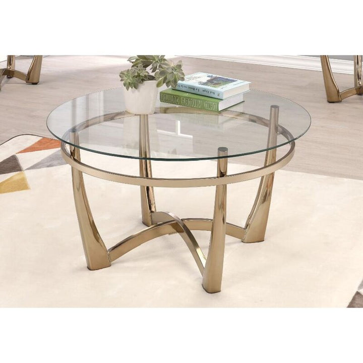 Devika Metal Coffee Table For Living Room
