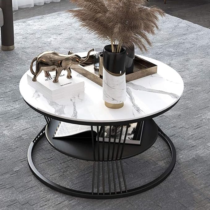 Radhima Round Coffee Table For Living Room