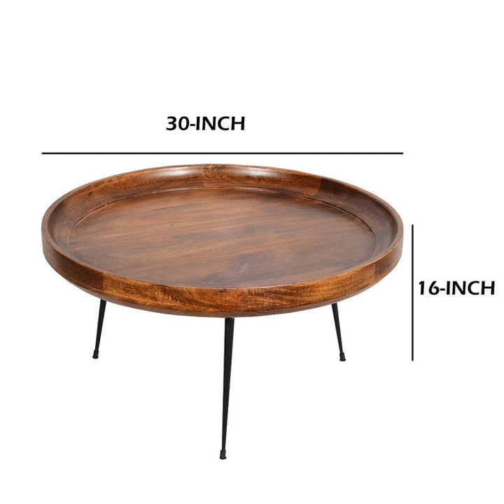 Chaitanya Solid Wood Coffee Table For Living Room