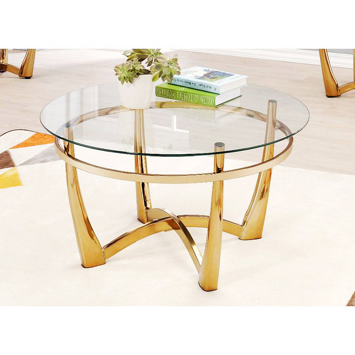 Devika Metal Coffee Table For Living Room