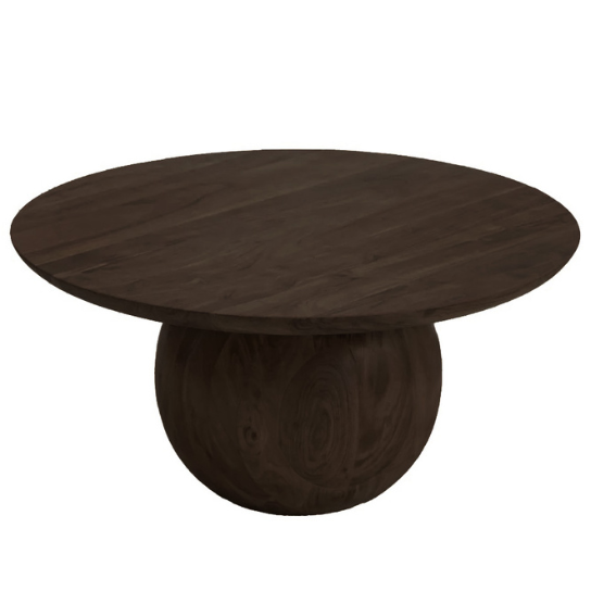 Arav Solid Wood Coffee Table |Coffee For Living Room | Centre - Walnut
